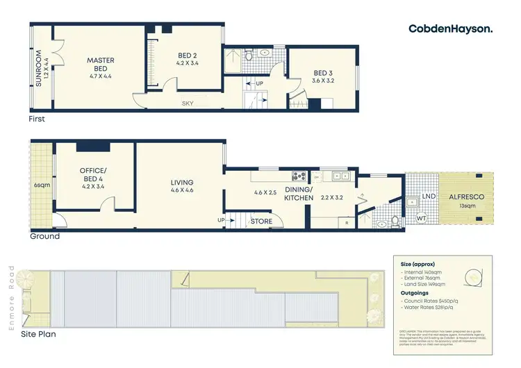 Floorplan of Homely house listing, 367 Enmore Road, Marrickville NSW 2204
