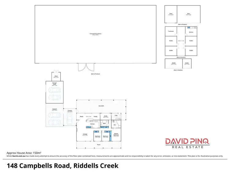 Floorplan of Homely house listing, 148 Campbell Road, Riddells Creek VIC 3431