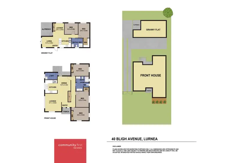 Floorplan of Homely house listing, 40 Bligh Avenue, Lurnea NSW 2170