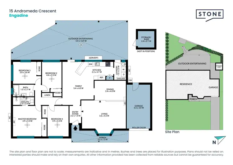 Floorplan of Homely house listing, 15 Andromeda Crescent, Engadine NSW 2233