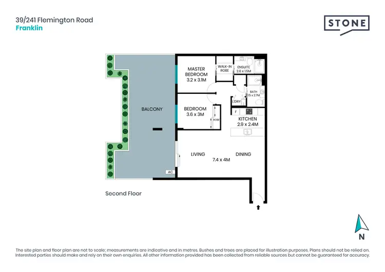 Floorplan of Homely apartment listing, 39/241 Flemington Road, Franklin ACT 2913