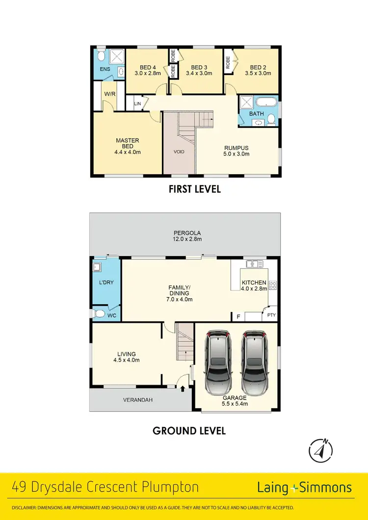 Floorplan of Homely house listing, 49 Drysdale Crescent, Plumpton NSW 2761