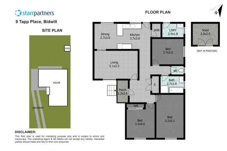 Floorplan of Homely house listing, 9 Tapp Place, Bidwill NSW 2770