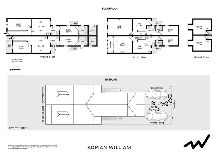 Floorplan of Homely house listing, 125-127 Cathedral Street, Woolloomooloo NSW 2011