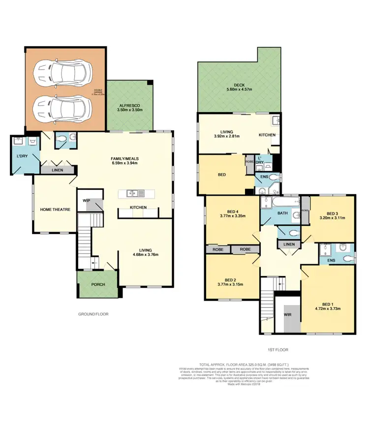 Floorplan of Homely house listing, 1 Tyla Crescent, Quakers Hill NSW 2763