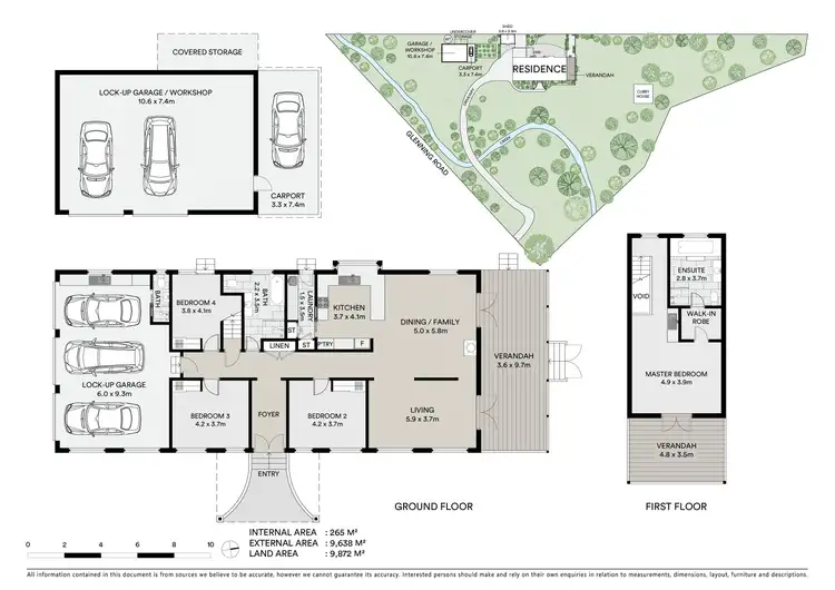 Floorplan of Homely rural property listing, 190 Glenning Road, Glenning Valley NSW 2261