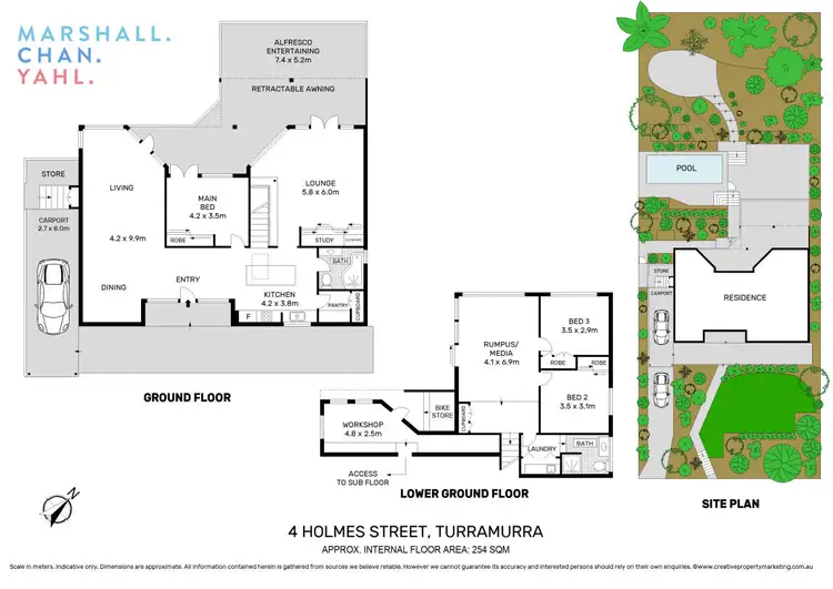 Floorplan of Homely house listing, 4 Holmes Street, Turramurra NSW 2074