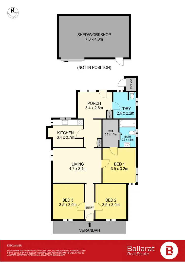 Floorplan of Homely house listing, 901 South Street, Ballarat Central VIC 3350