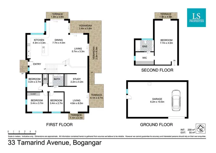 Floorplan of Homely house listing, 33 Tamarind Avenue, Bogangar NSW 2488