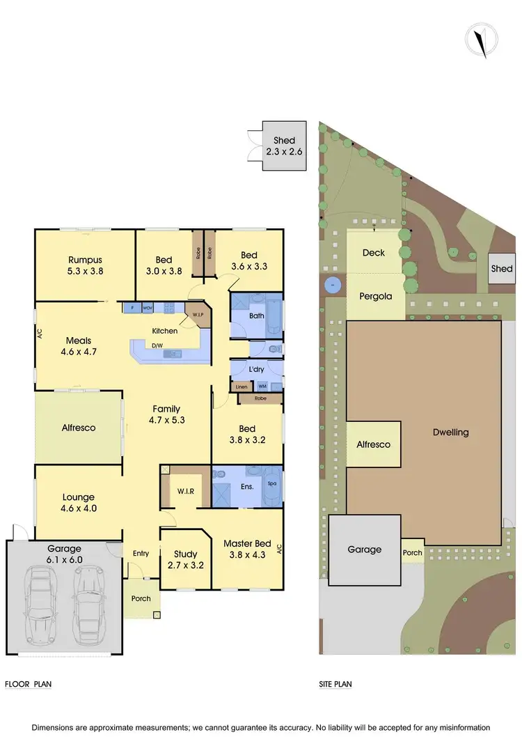 Floorplan of Homely house listing, 14 Bloomfield Drive, South Morang VIC 3752