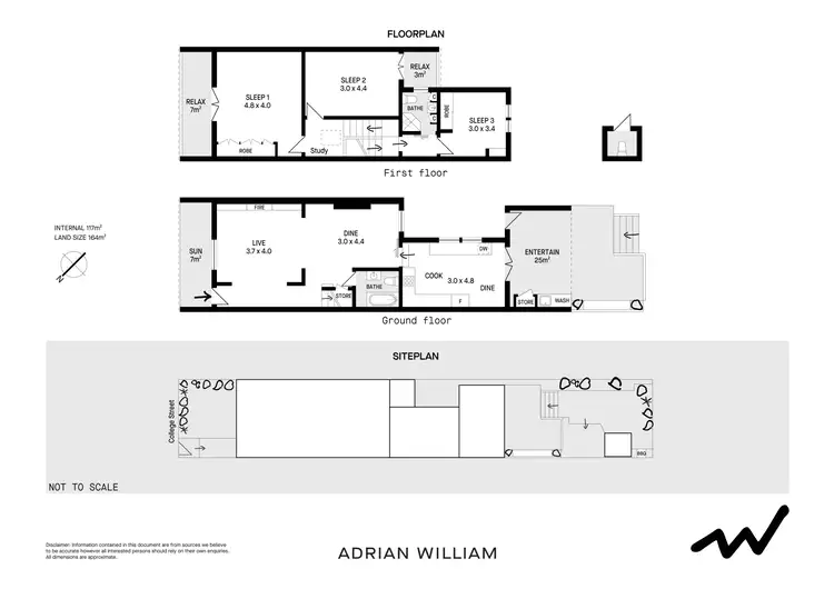 Floorplan of Homely house listing, 37 College Street, Newtown NSW 2042