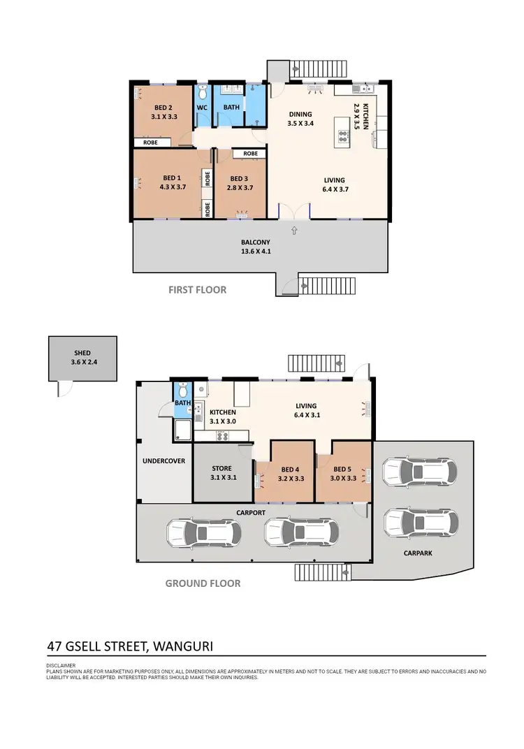 Floorplan of Homely house listing, 47 Gsell Street, Wanguri NT 810