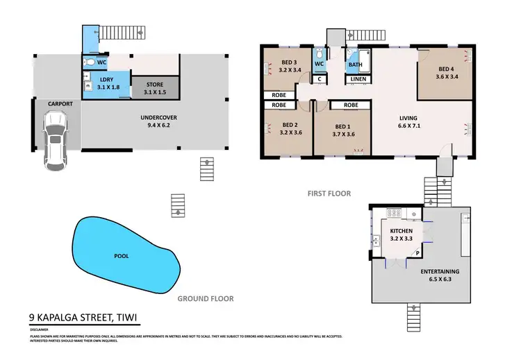 Floorplan of Homely house listing, 9 Kapalga Street, Tiwi NT 810
