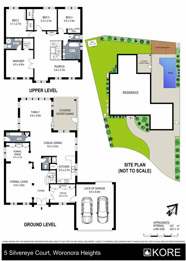 Floorplan of Homely house listing, 5 Silvereye Court, Woronora Heights NSW 2233