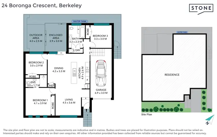 Floorplan of Homely house listing, 24 Boronga Crescent, Berkeley NSW 2506