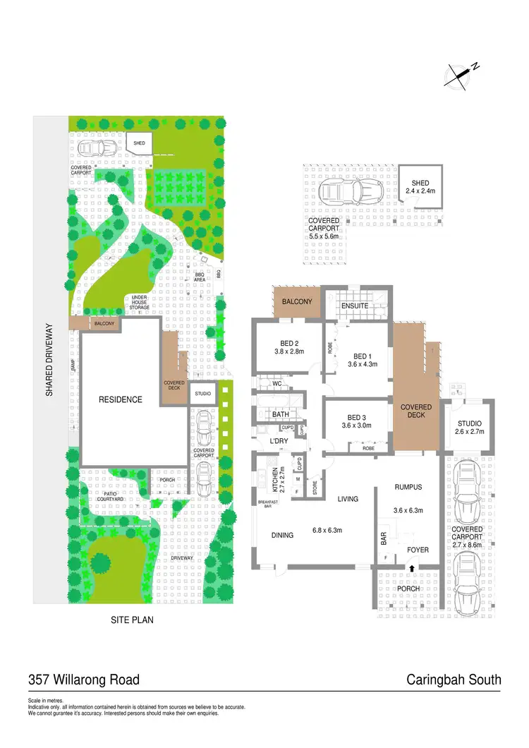 Floorplan of Homely house listing, 357 Willarong Road, Caringbah South NSW 2229