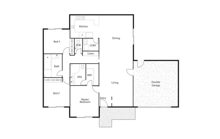 Floorplan of Homely house listing, 2/59 Hodgson Crescent, Pearce ACT 2607