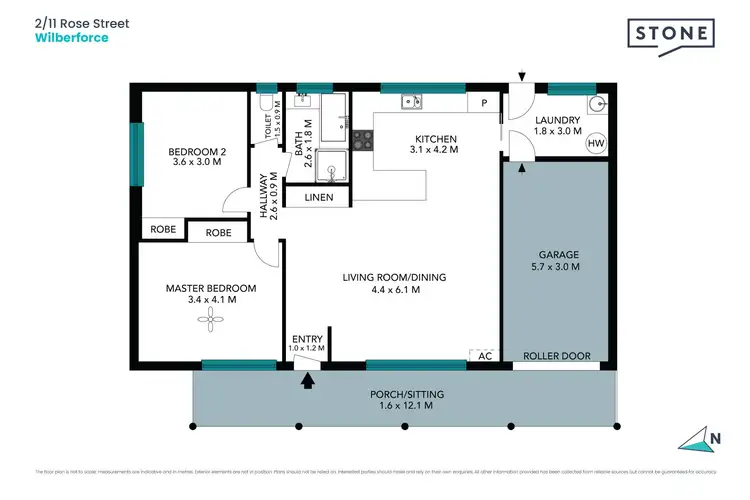 Floorplan of Homely house listing, 2/11 Rose Street, Wilberforce NSW 2756