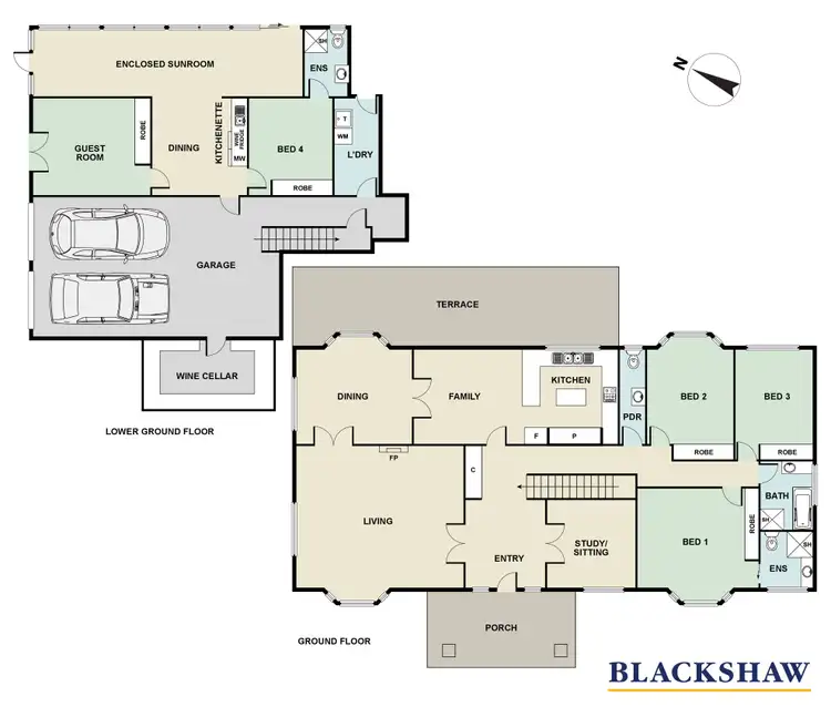 Floorplan of Homely house listing, 107 Mugga Way, Red Hill ACT 2603