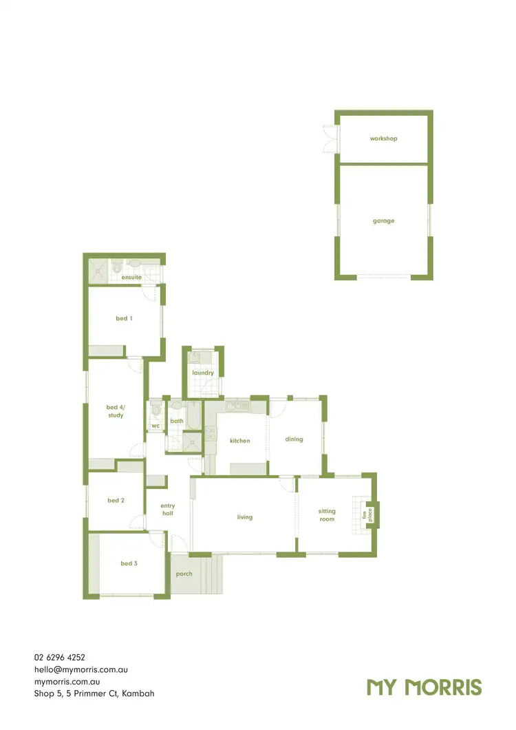 Floorplan of Homely house listing, 15 Buckley Circuit, Kambah ACT 2902