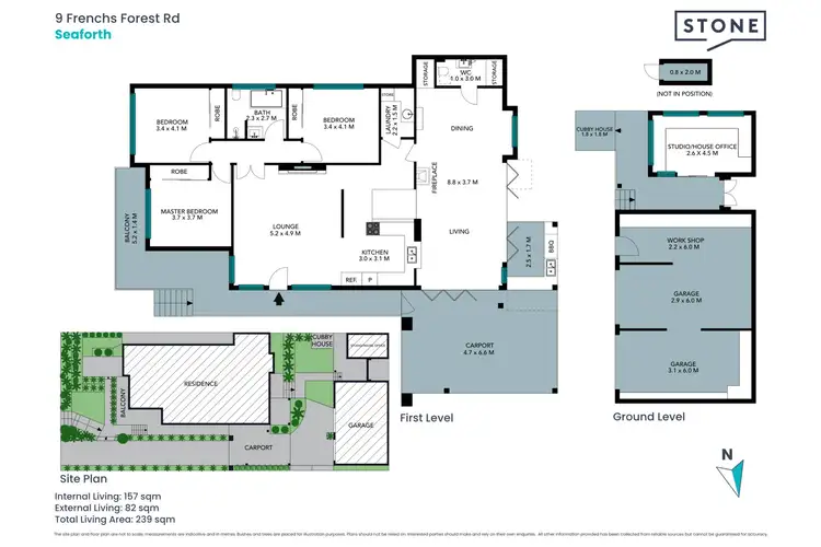 Floorplan of Homely house listing, 9 Frenchs Forest Road, Seaforth NSW 2092