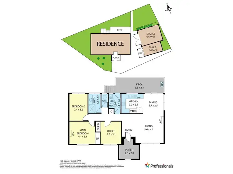 Floorplan of Homely house listing, 169 Badger Creek Road, Badger Creek VIC 3777