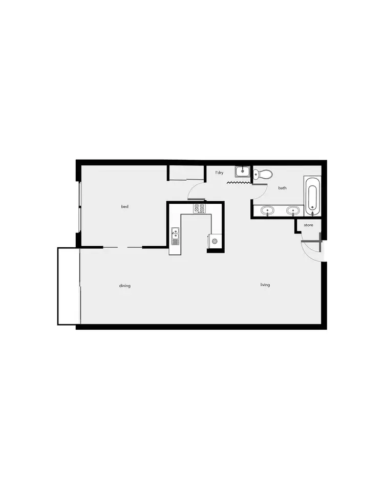 Floorplan of Homely apartment listing, 1632/2-10 Greenslopes Street, Cairns North QLD 4870