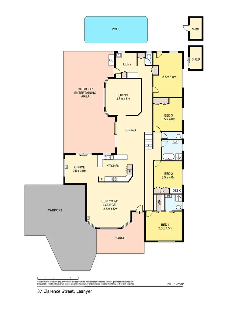 Floorplan of Homely house listing, 37 Clarence Street, Leanyer NT 812