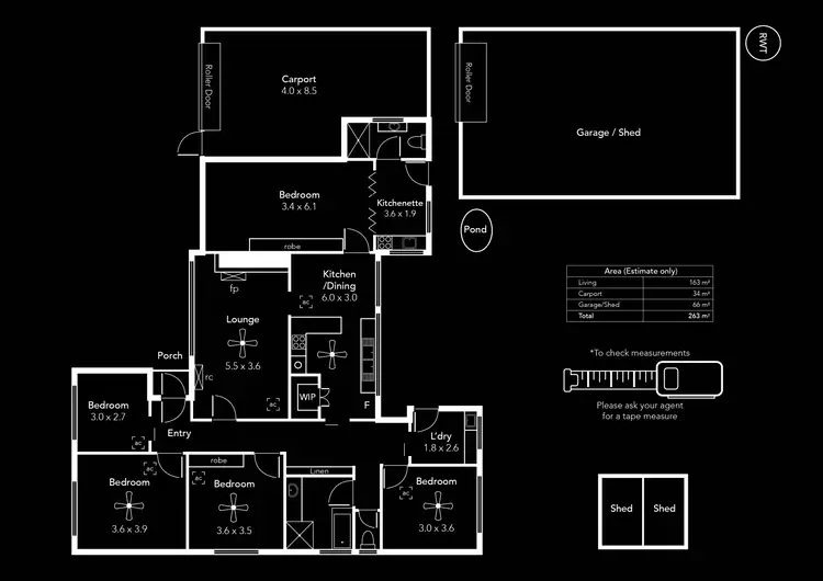 Floorplan of Homely house listing, 12 Urlwin Road, Salisbury SA 5108