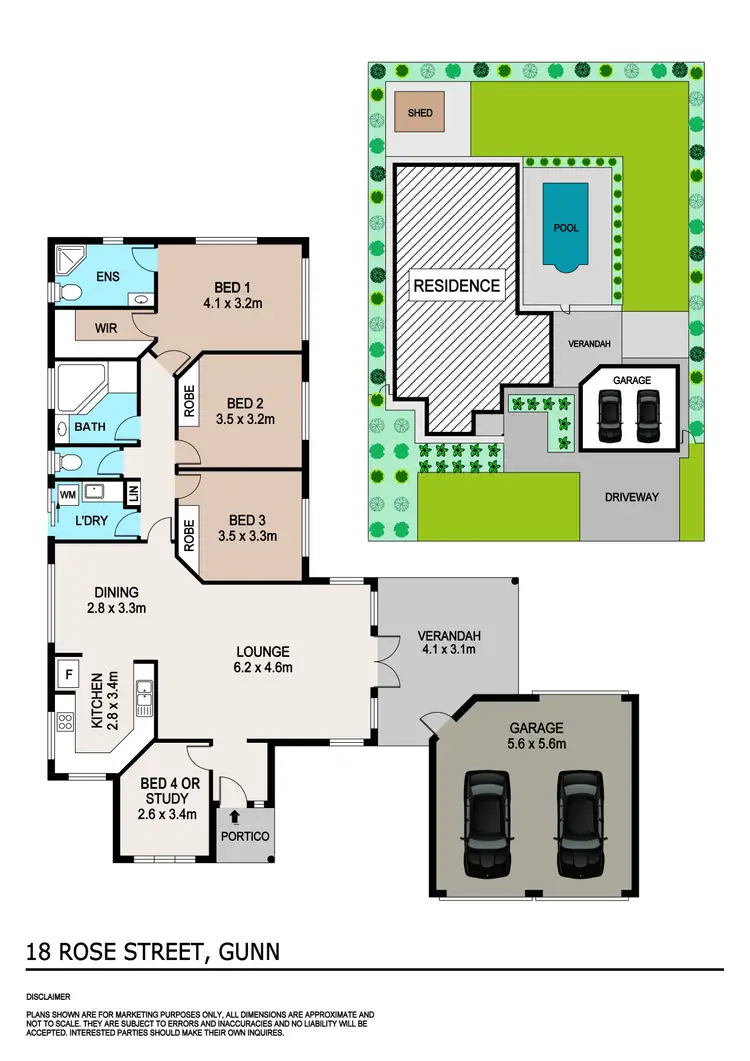 Floorplan of Homely house listing, 18 Rose Street, Gunn NT 832