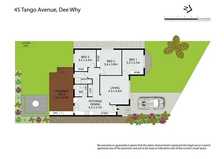 Floorplan of Homely house listing, 45 Tango Avenue, Dee Why NSW 2099