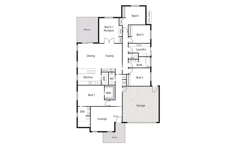 Floorplan of Homely house listing, 9 Lizzie Street, Googong NSW 2620