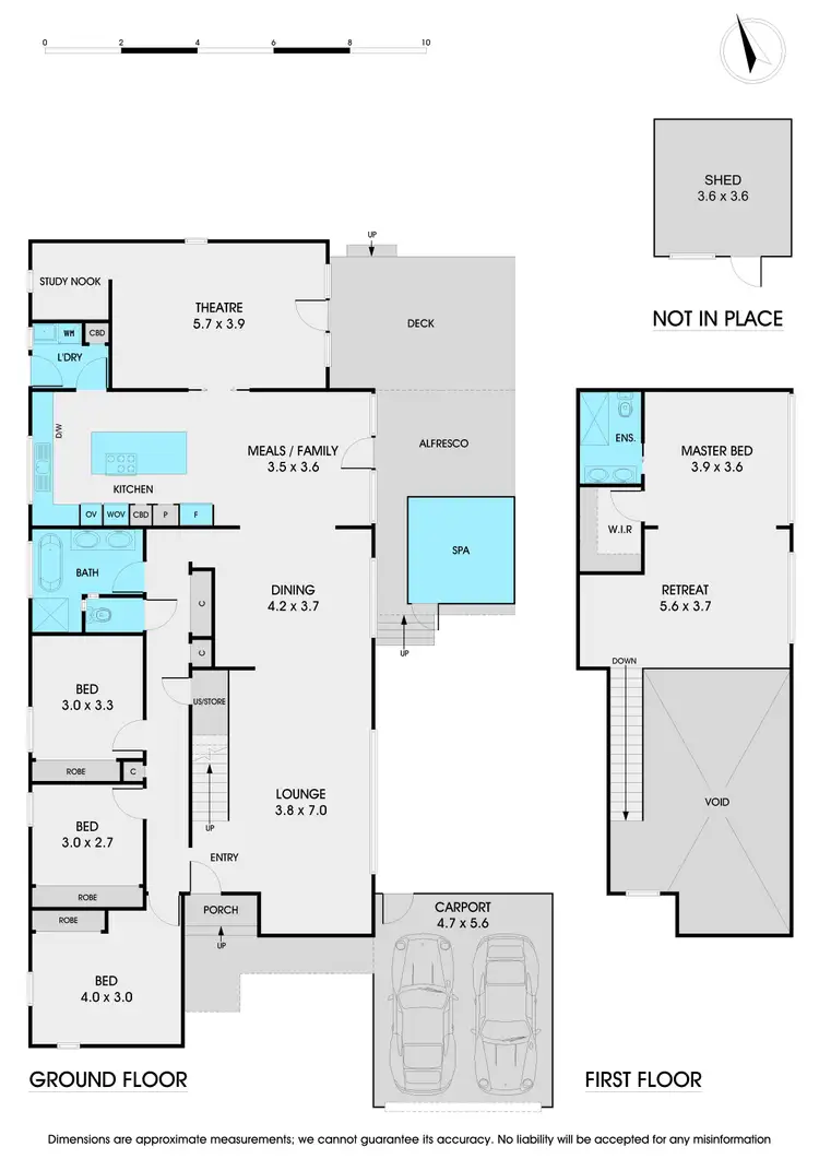 Floorplan of Homely house listing, 14 Tanderra Crescent, Wantirna VIC 3152