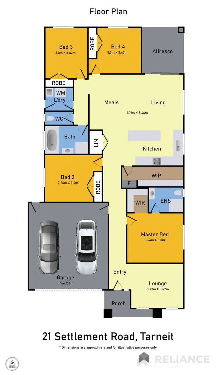 Floorplan of Homely house listing, 21 Settlement Road, Tarneit VIC 3029