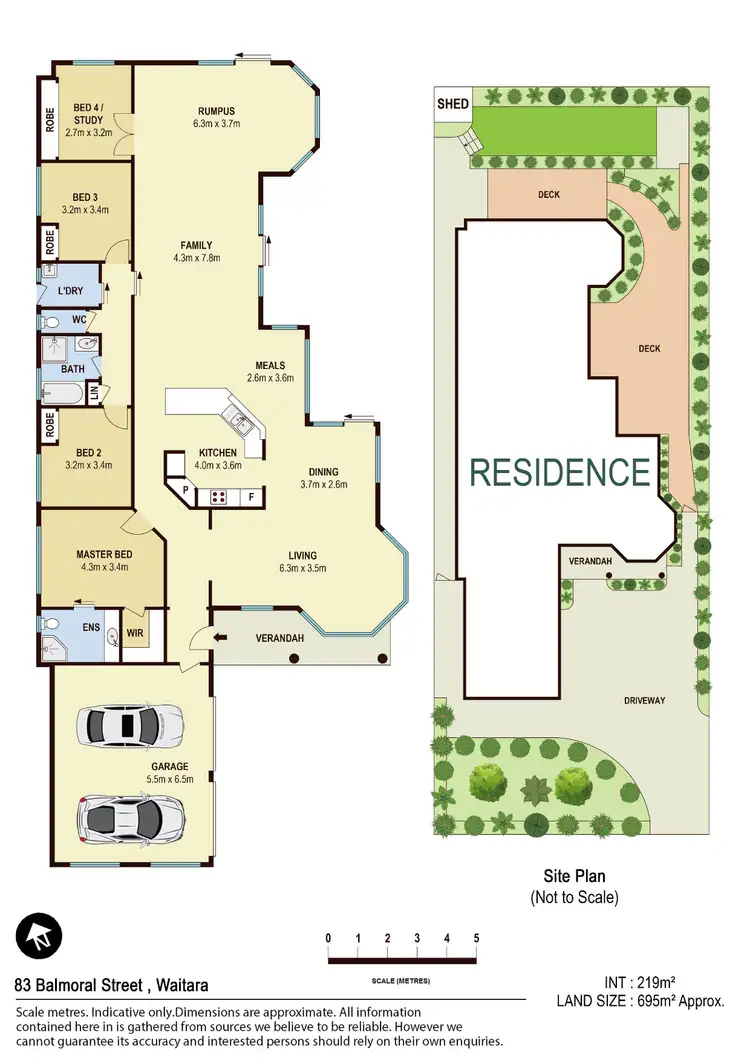 Floorplan of Homely house listing, 83 Balmoral Street, Waitara NSW 2077