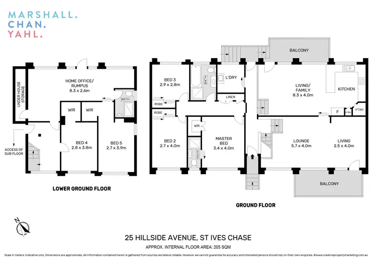 Floorplan of Homely house listing, 25 Hillside Avenue, St Ives NSW 2075