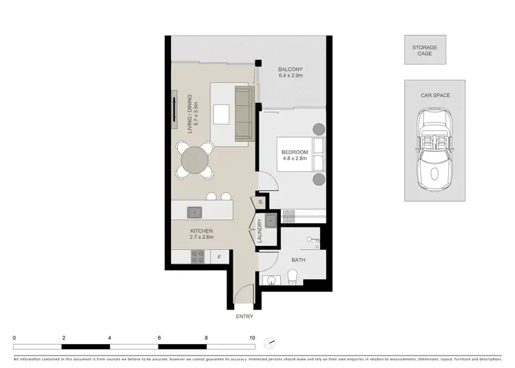 Floorplan of Homely apartment listing, 610A/6 Nancarrow Avenue, Ryde NSW 2112