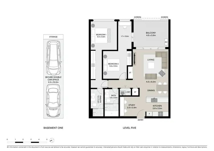 Floorplan of Homely apartment listing, 2510/43 Wilson Street, Botany NSW 2019