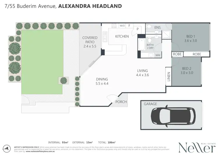 Floorplan of Homely unit listing, 7/55 Buderim Avenue, Mooloolaba QLD 4557