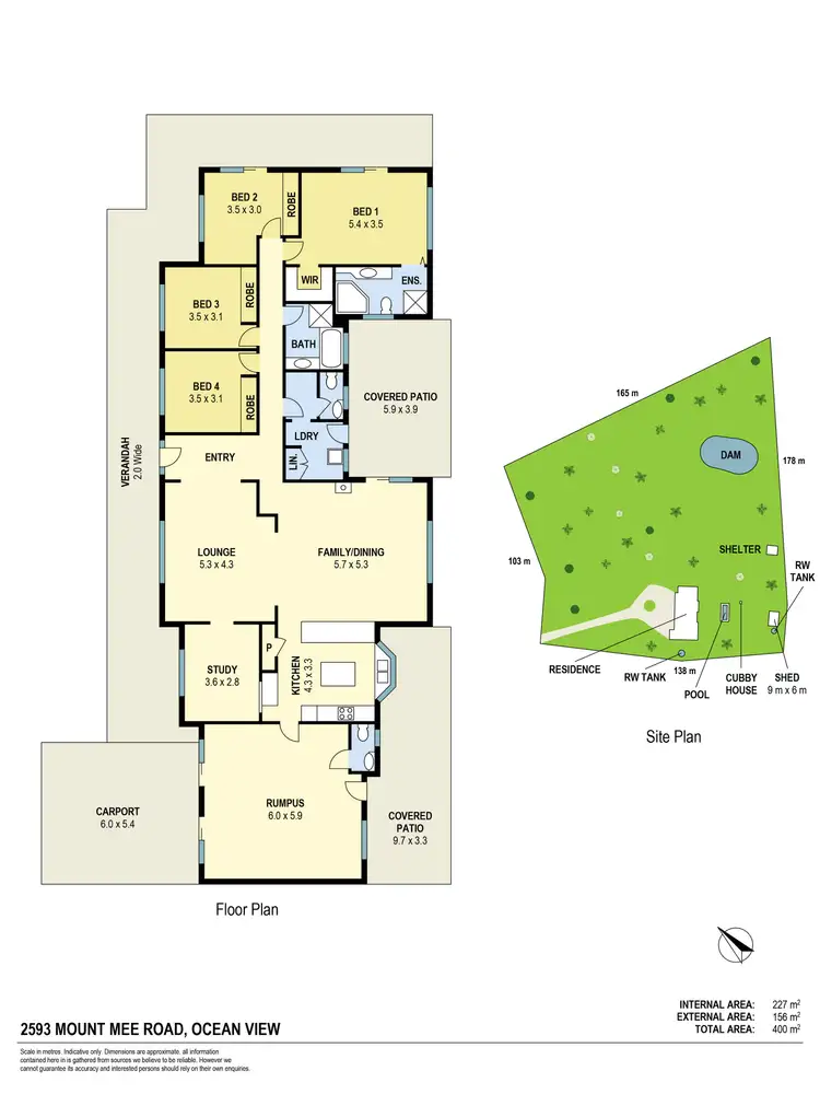 Floorplan of Homely house listing, 2593 Mount Mee Road, Ocean View QLD 4521