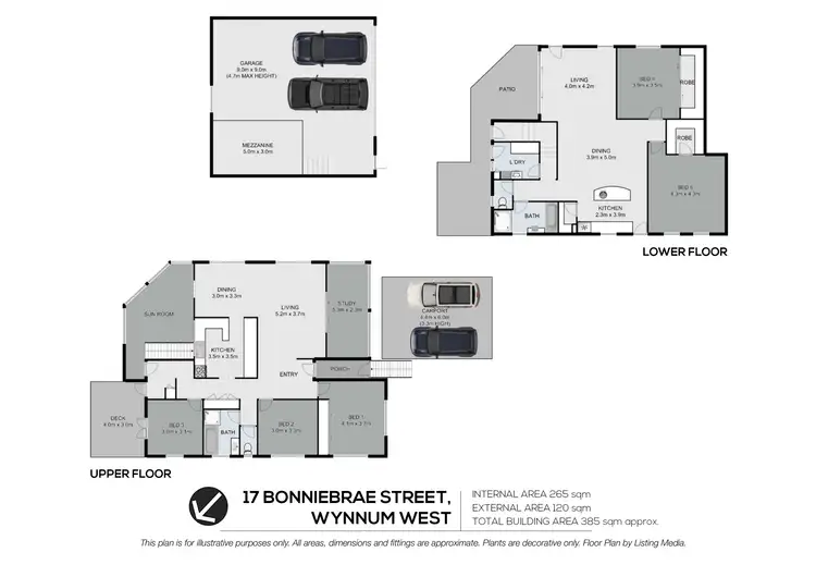 Floorplan of Homely house listing, 17 Bonniebrae Street, Wynnum West QLD 4178