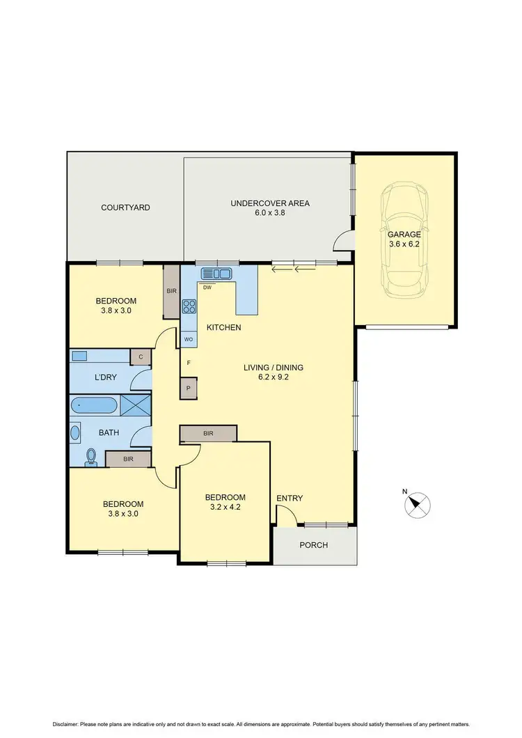 Floorplan of Homely villa listing, 2/40 Lytton Street, Glenroy VIC 3046