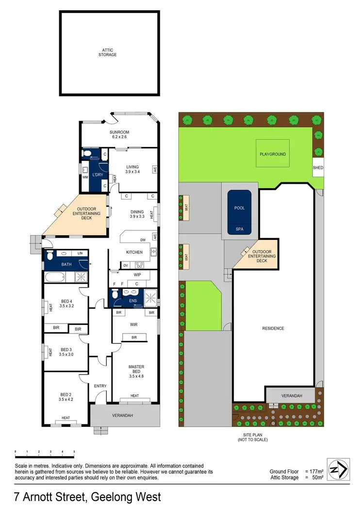 Floorplan of Homely house listing, 7 Arnott Street, Geelong West VIC 3218