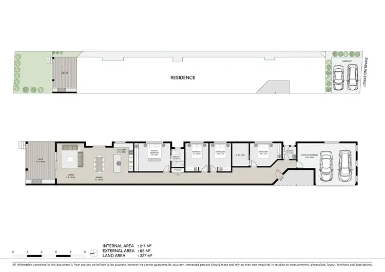 Floorplan of Homely semi-detached listing, 2/72 Swadling Street, Long Jetty NSW 2261