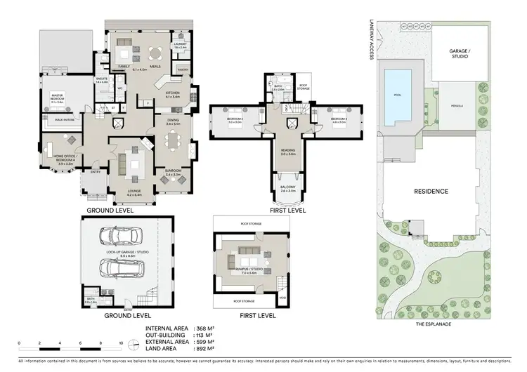 Floorplan of Homely house listing, 5 The Esplanade, Geelong VIC 3220