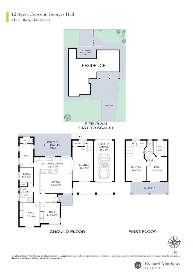 Floorplan of Homely house listing, 12 Ayres Crescent, Georges Hall NSW 2198