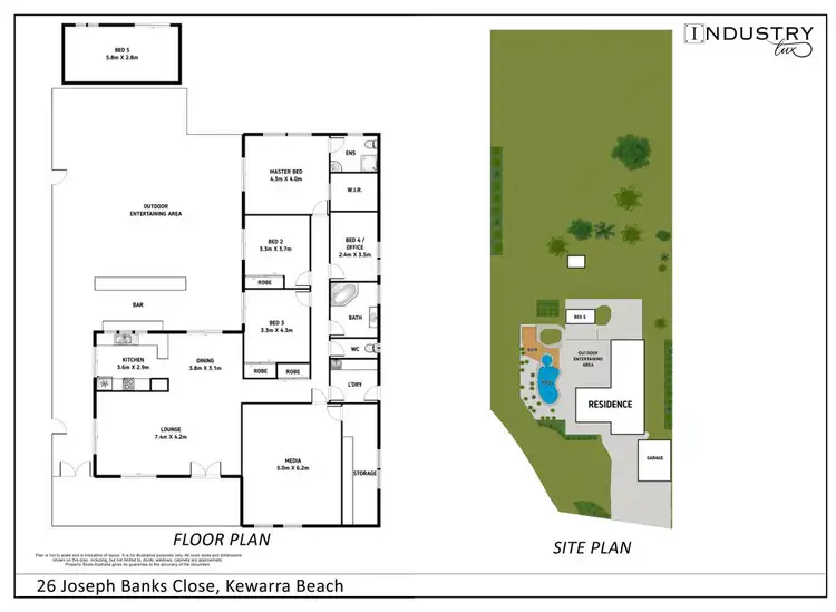 Floorplan of Homely house listing, 26 Joseph Banks Close, Kewarra Beach QLD 4879