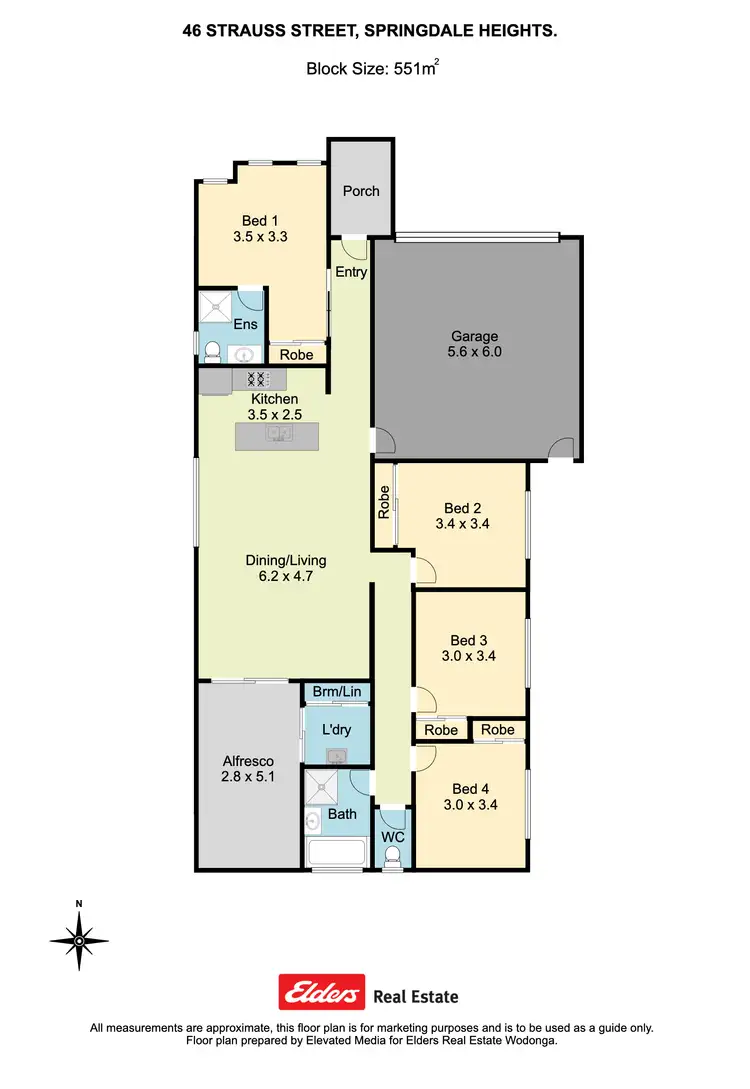 Floorplan of Homely house listing, 46 Strauss Street, Springdale Heights NSW 2641