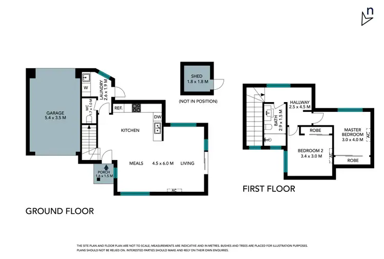 Floorplan of Homely townhouse listing, 4/125 The Boulevard, Thomastown VIC 3074