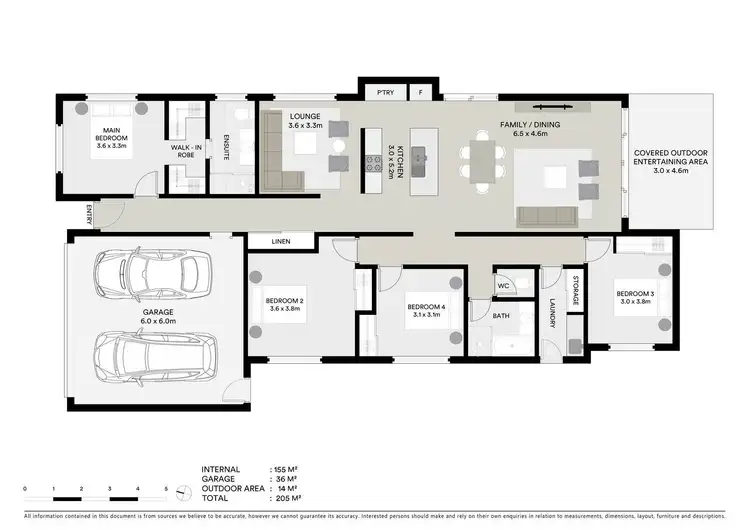 Floorplan of Homely house listing, 5 Tern Circuit, Forest Glen QLD 4556